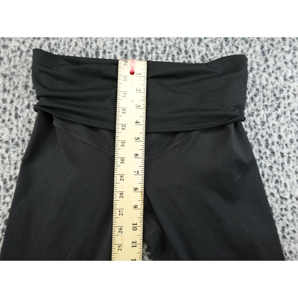Nike Leggings Womens Medium Black Dri-FIT Crossover High Waist‎ DH1587-010